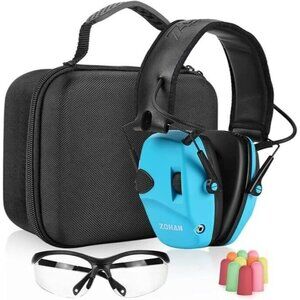 ZOHAN EM054 Electronic Ear Protection with Sound Amplification Noise Reduction,